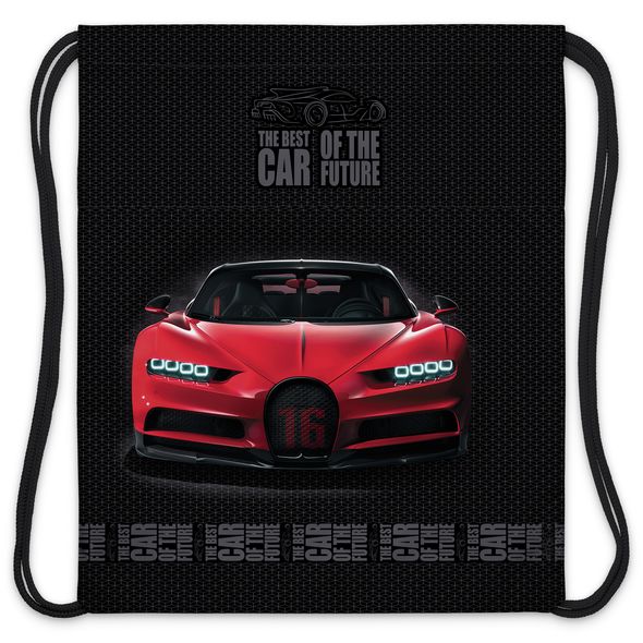 Мешок для сменной обуви Hatber 41х49 см с петлей для подвеса 1 отделение-Best car-  в индив.упак. , 